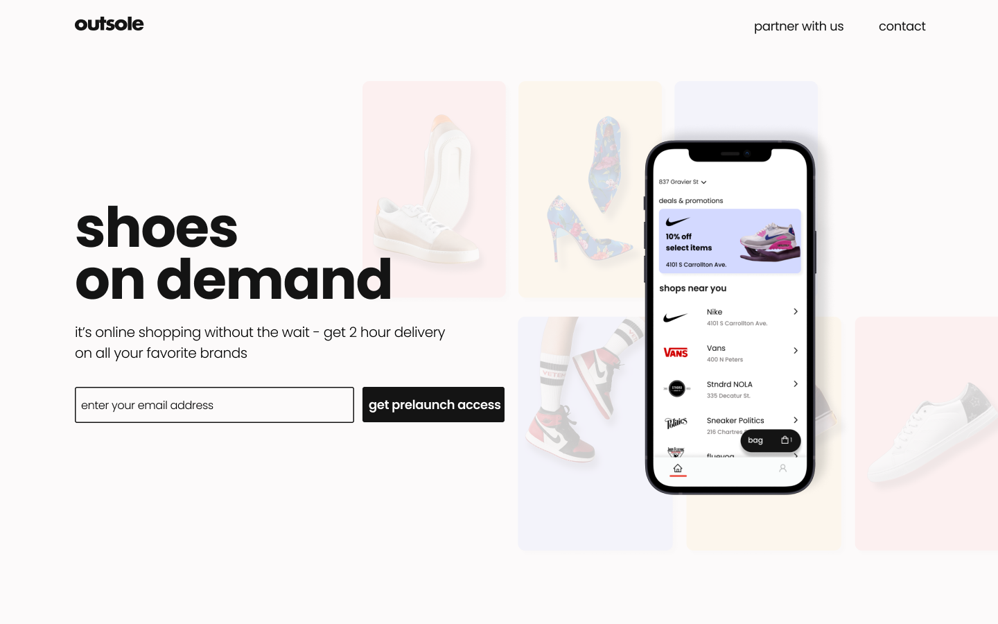 Outsole marketplace